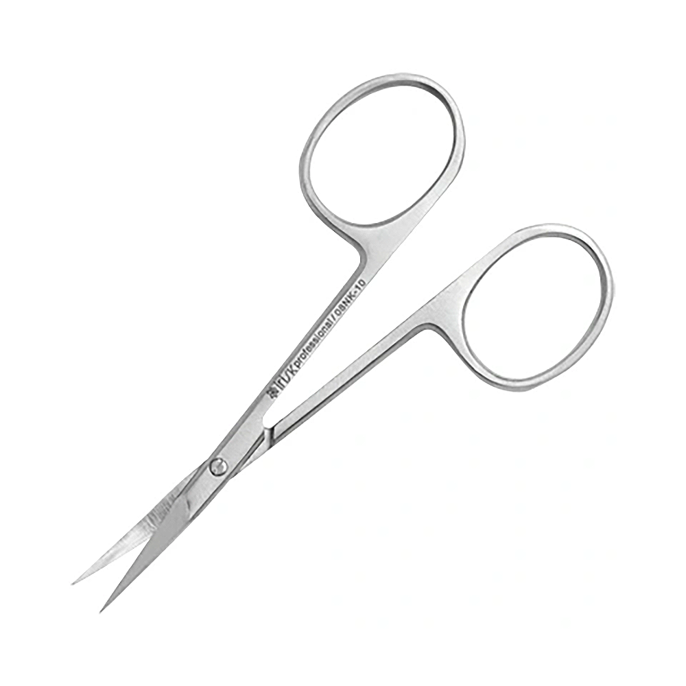 IRISK PROFESSIONAL Ножницы для кутикулы 08NK-10 матовые, ручная заточка, длина 10 см, фото 3