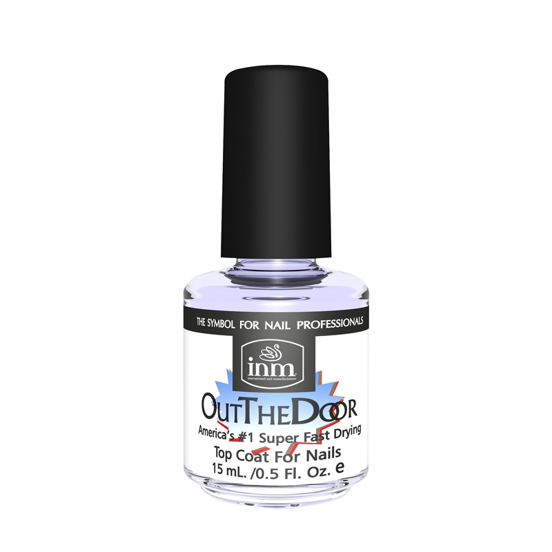 INM Сушка-закрепитель лака супербыстрая / Out The Door 15 мл, фото 1