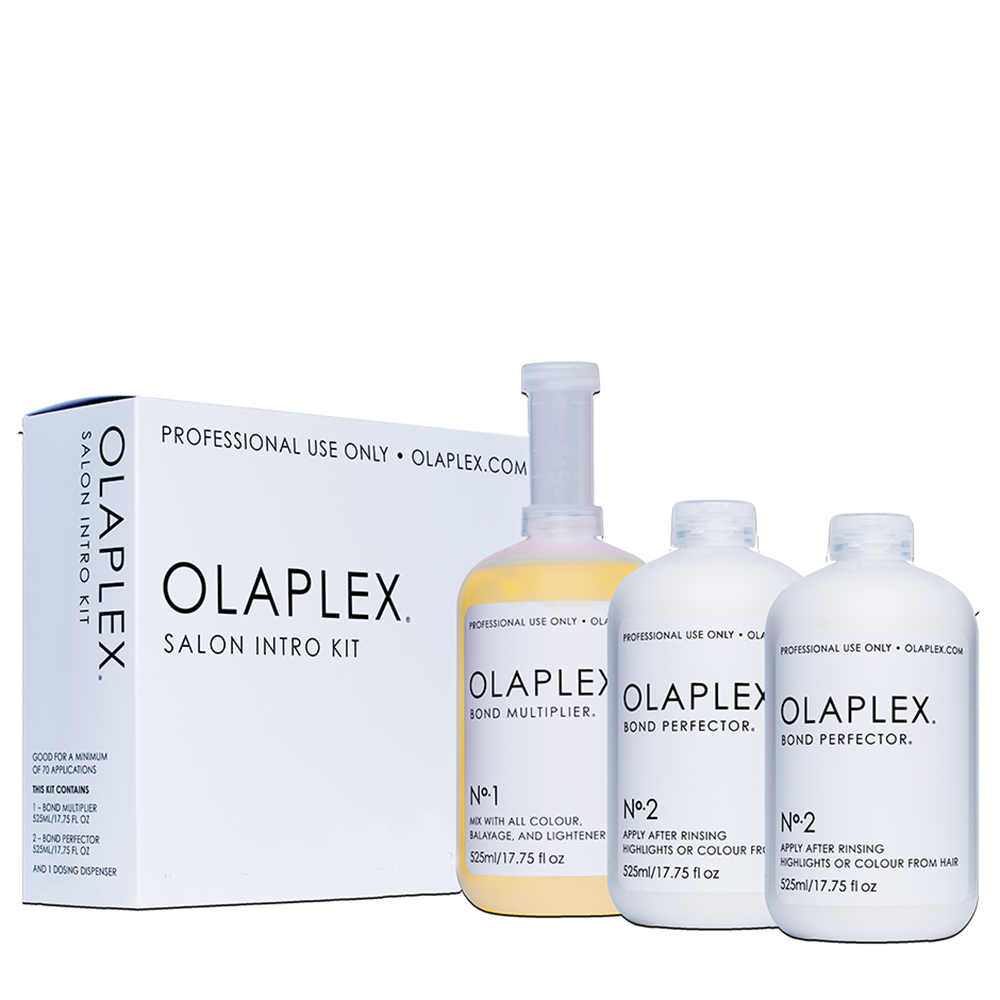 OLAPLEX Набор стилиста: восстановление и защита волос (концентрат-защита 525 мл + коктейль-фиксатор 2*525 мл) Salon Kit, фото 3