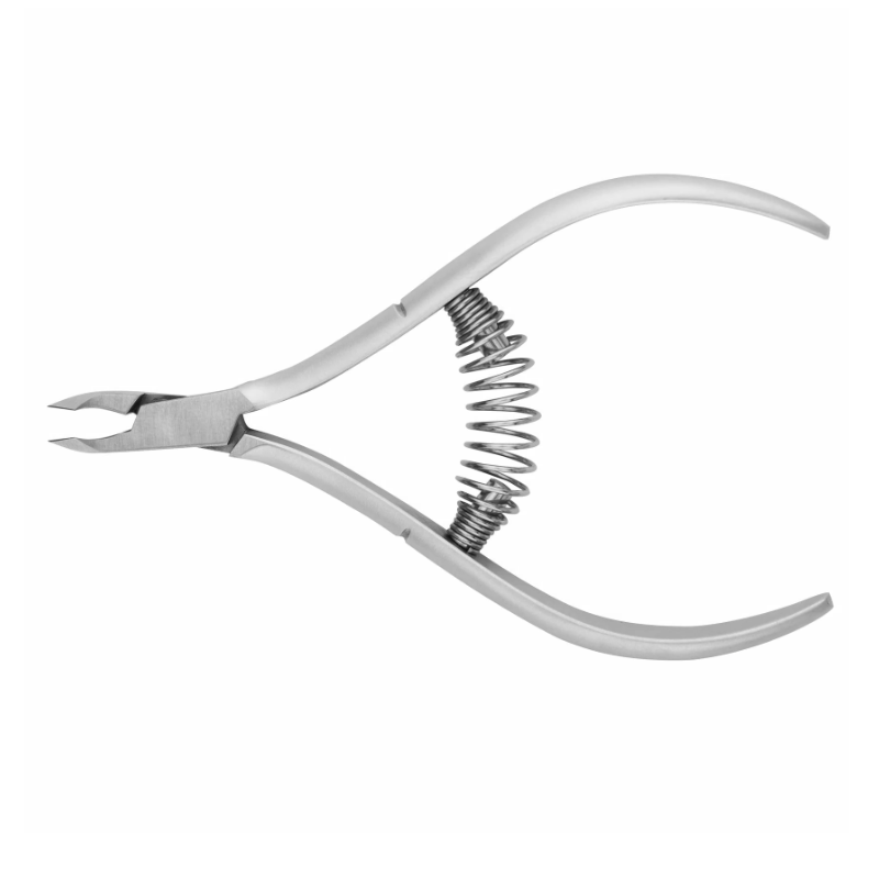 NIPPON NIPPERS Кусачки для кутикулы, спиральная пружина, матовые, лезвие 4 мм, фото 1