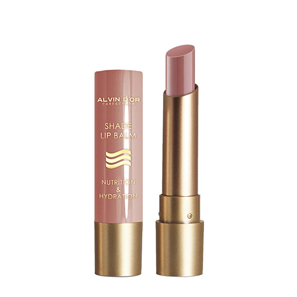 ALVIN D'OR Бальзам оттеночный для губ, тон 04 гламурная вишня / NUTRITION & HYDRATION 3,7 гр, фото 1