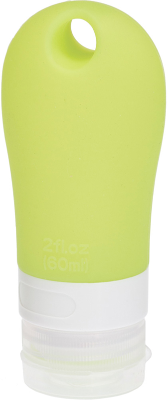 DEWAL BEAUTY Баночка дорожная для путешествий, зеленая с отверстием 60 мл, фото 1