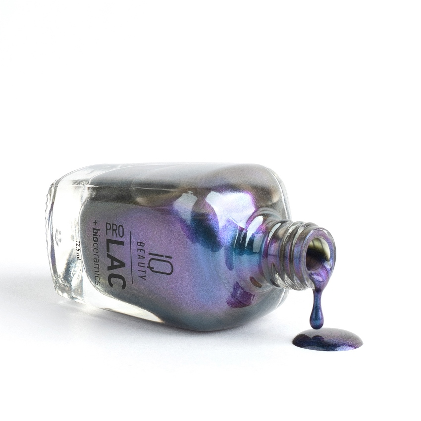 IQ BEAUTY 095 лак для ногтей укрепляющий с биокерамикой / Nail Polish PROLAC+bioceramics 12,5 мл, фото 4