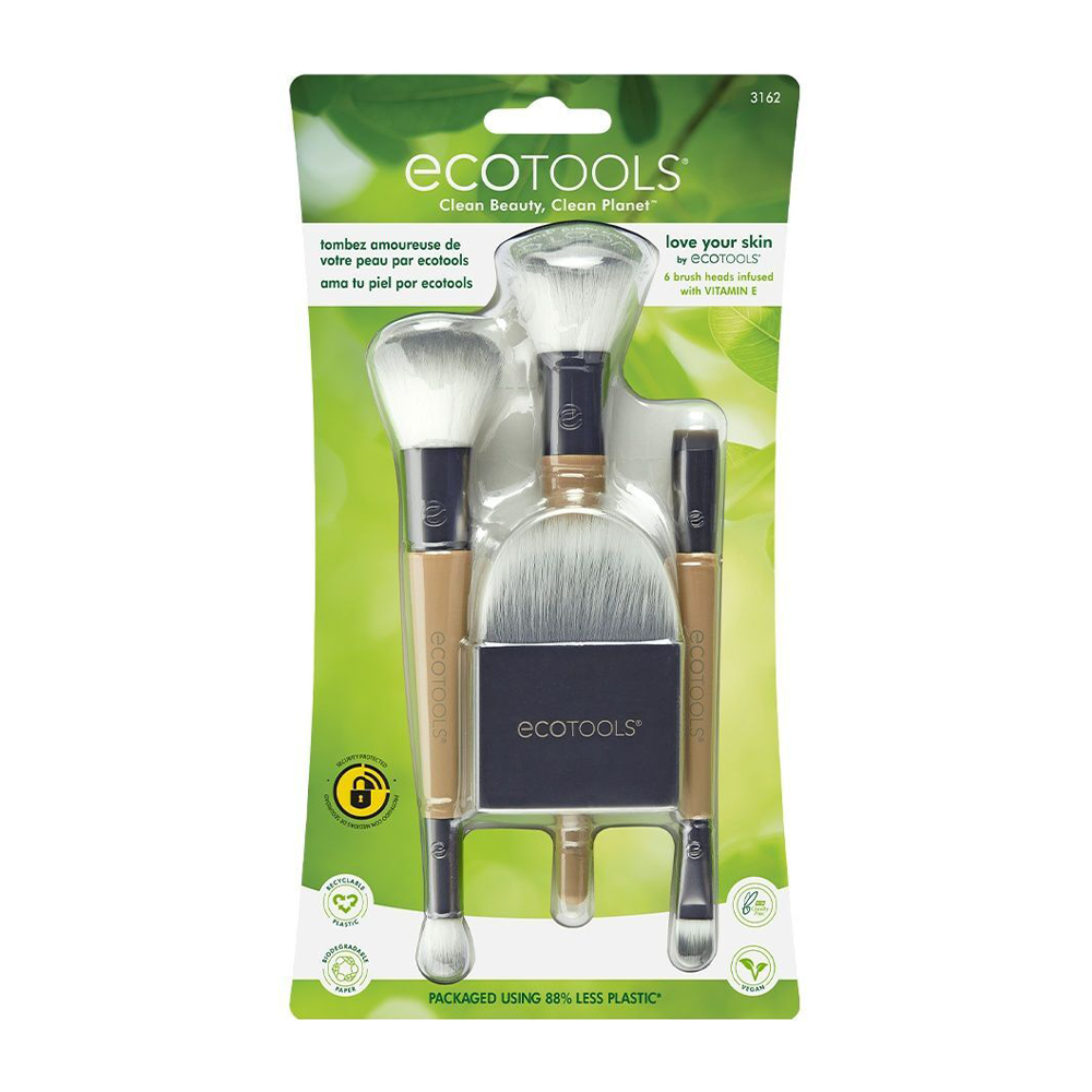 ECOTOOLS Набор кистей для макияжа / Love Your Skin, фото 1