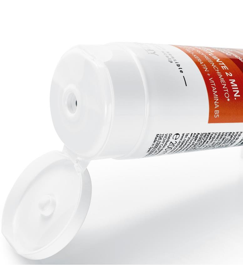 VICHY Маска-экспресс реконструирующая поверхность волос с комплексом про-кератин / Kera-Solutions 200 мл, фото 3