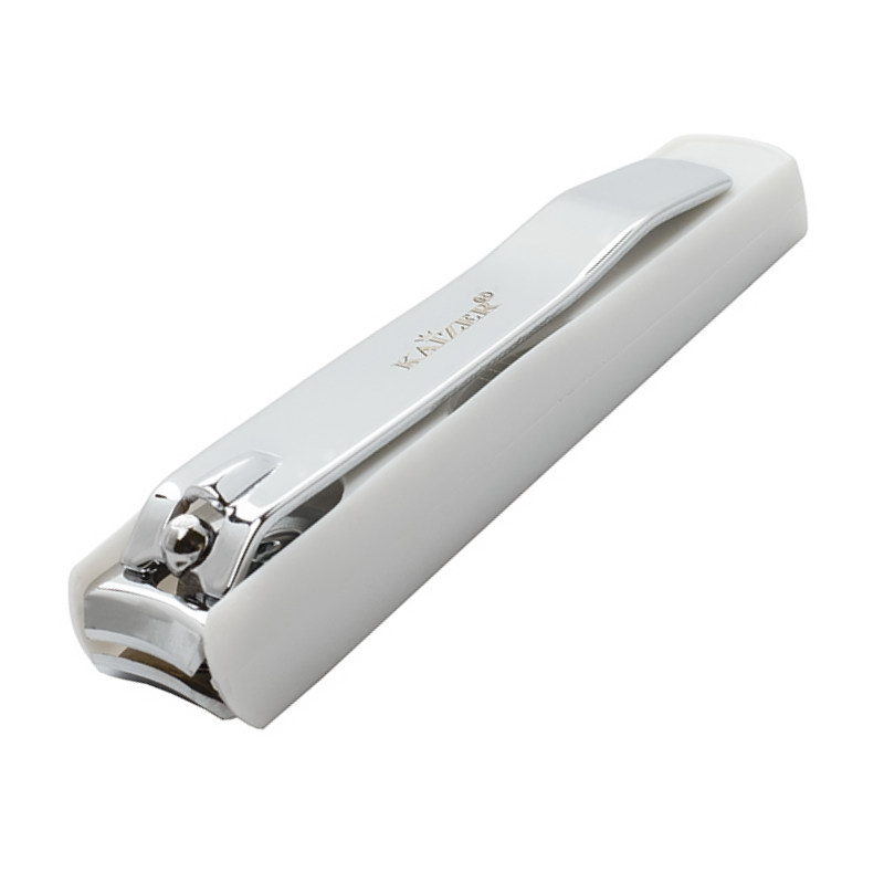 KAIZER Клиппер в пластиковом чехле, большой, серебро, 90 мм, фото 1