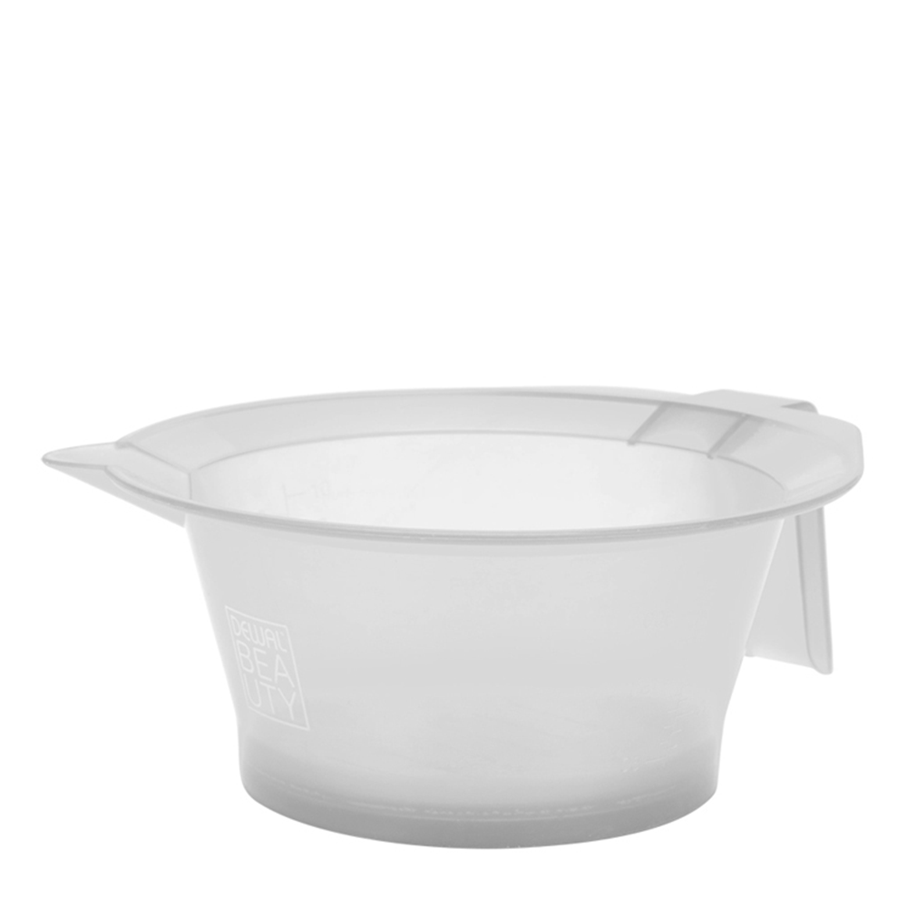 DEWAL BEAUTY Чаша для краски с резинкой на дне, серая, фото 1