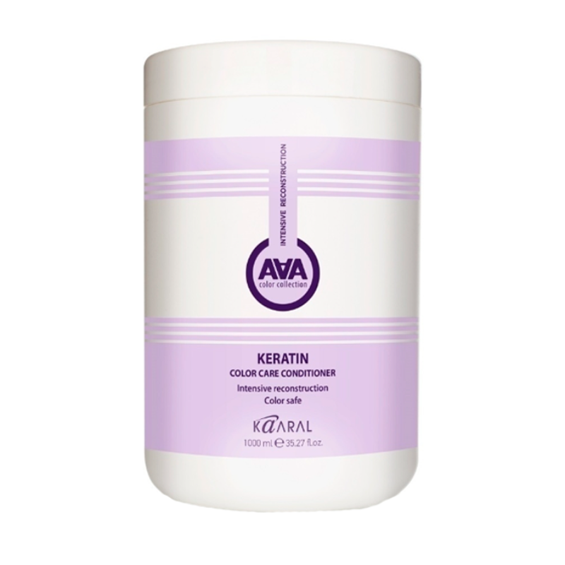 KAARAL Кондиционер кератиновый для восстановления окрашенных волос / AAA KERATIN COLOR CARE 1000 мл, фото 1