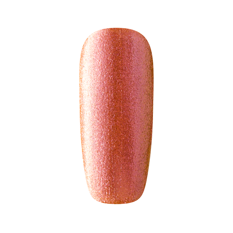 SOPHIN 0332 лак для ногтей, бронзовый с красным отливом металлик с большим количеством шиммера / Chrom&Chromatic 12 мл, фото 2