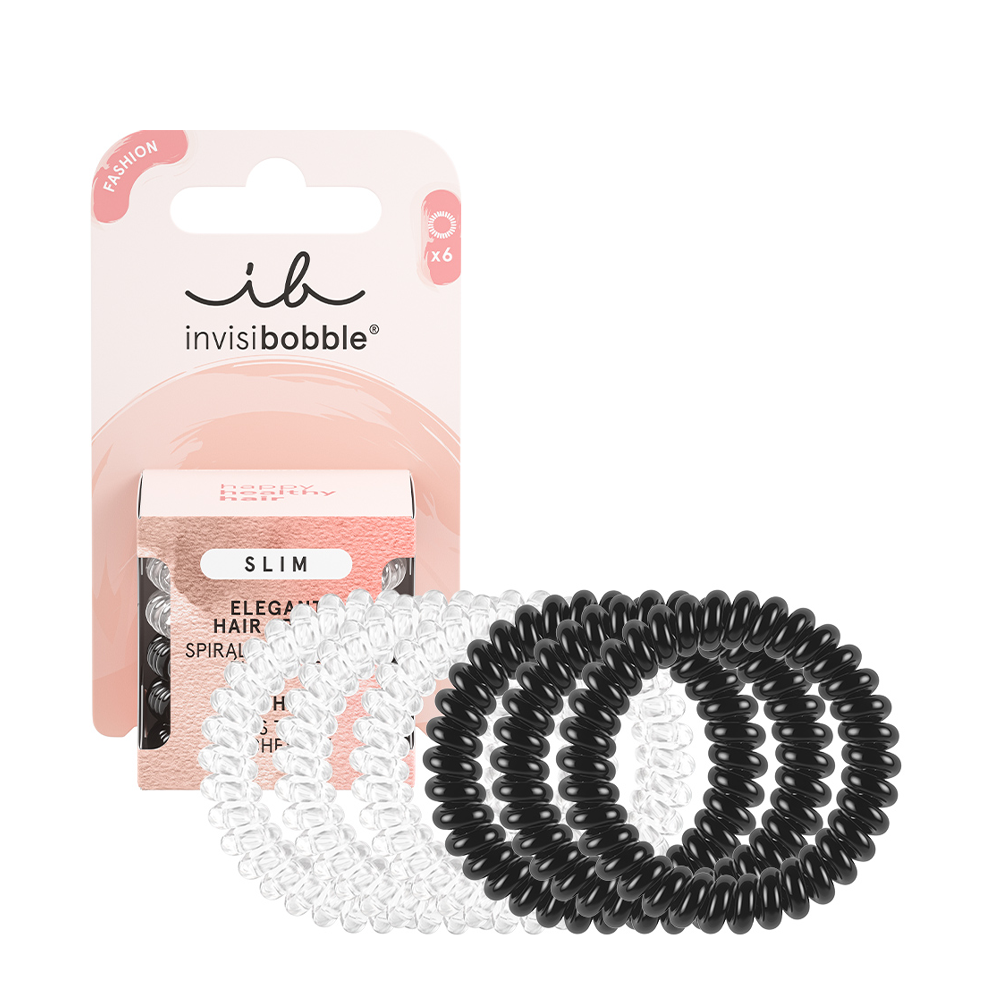INVISIBOBBLE Набор резинок-браслетов для волос, 6 шт / invisibobble SLIM Day and Night, фото 1