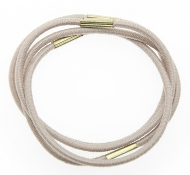 DEWAL BEAUTY Резинки для волос midi бежевые 8 шт, фото 1