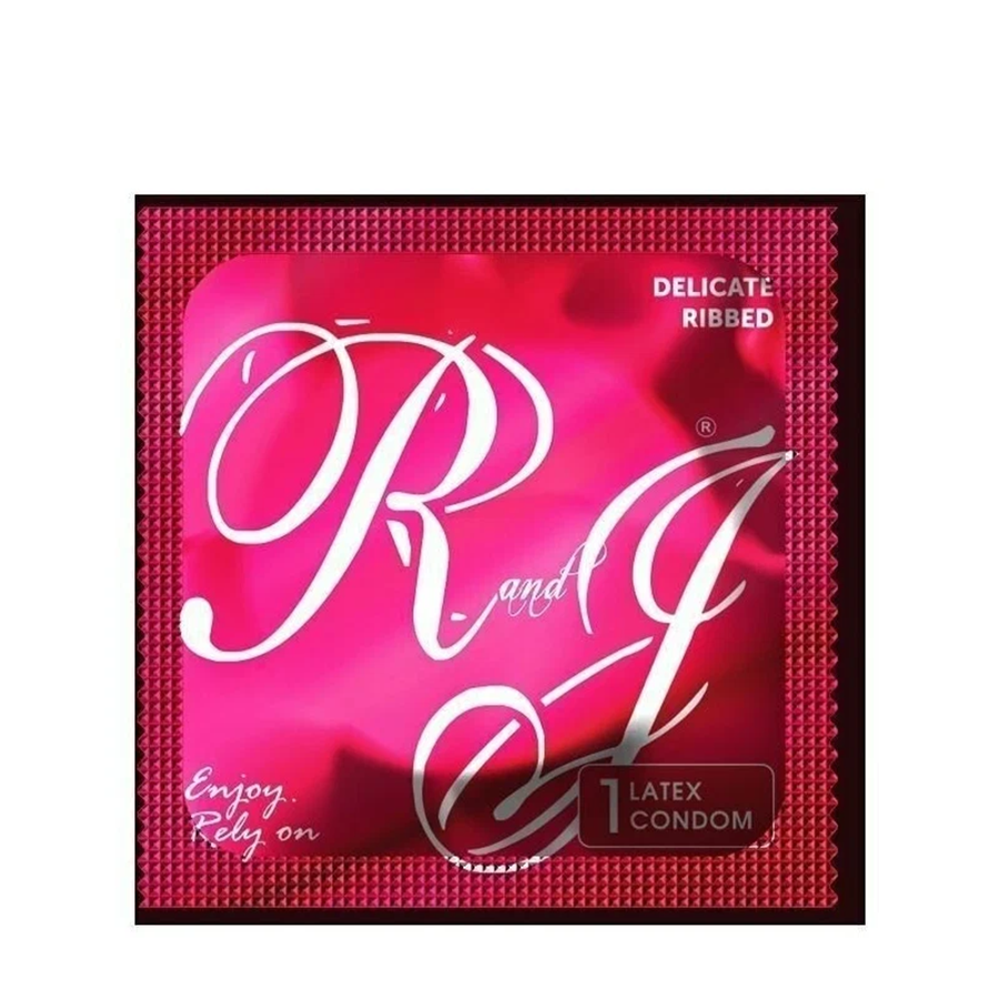 R and J Презервативы ребристые, натуральный латекс / DELICATE R and J 10 шт, фото 3