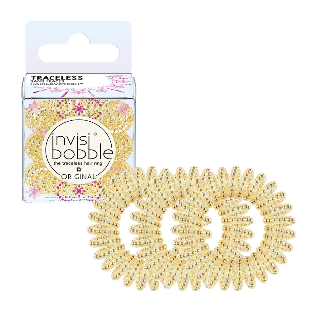 INVISIBOBBLE Резинка-браслет для волос / invisibobble ORIGINAL Gold Rush, фото 1
