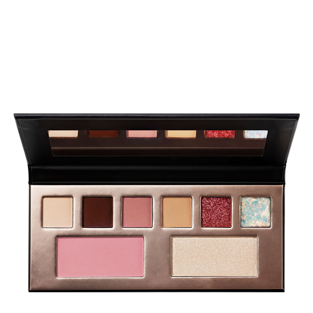 NINELLE Палетка для макияжа глаз и лица, №602 пыльная роза / MUSA 7,9 гр, фото 1