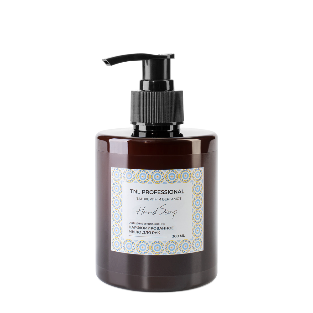 TNL Professional Мыло жидкое парфюмированное для рук, танжерин и бергамот / TNL Hand Soap 300 мл, фото 1
