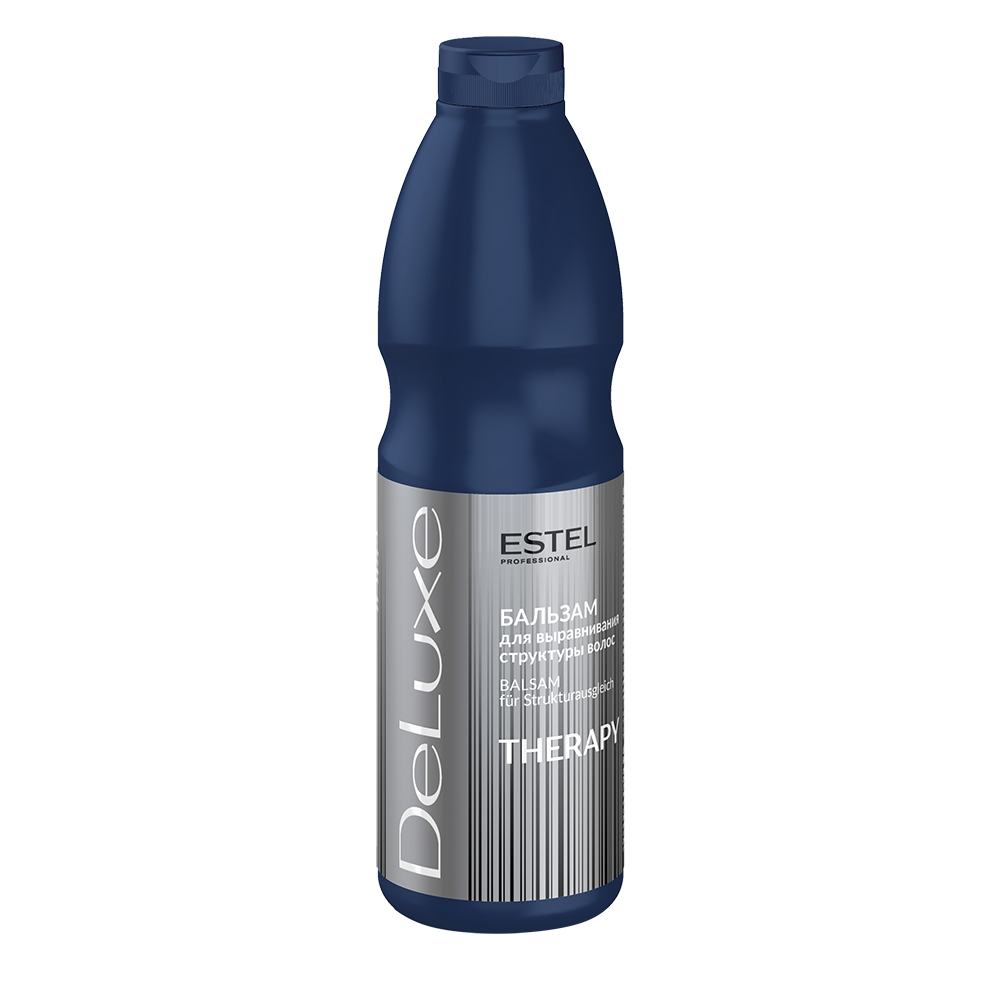 ESTEL PROFESSIONAL Бальзам для выравнивания структуры сухих и поврежденных волос / DE LUXE 1000 мл, фото 1
