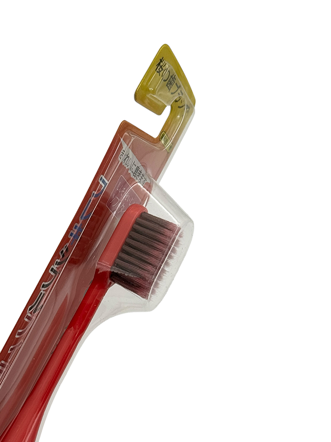 IWOU PROFESSIONAL Зубная щетка из древесного угля красная 0,15мм/FARRES Sakura, фото 2