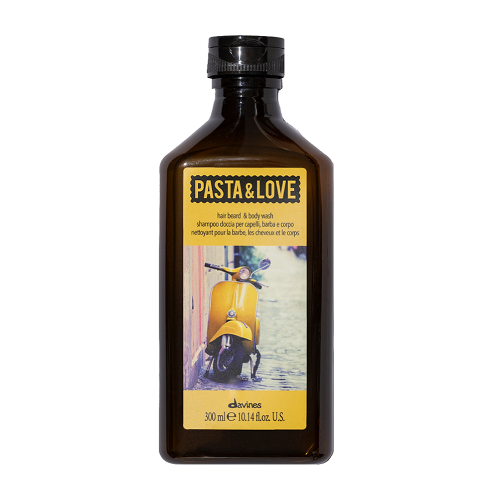 DAVINES SPA Шампунь для ухода за волосами, бородой и телом / Pasta & Love 300 мл, фото 1