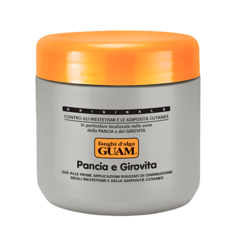 GUAM Маска антицеллюлитная для живота и талии / FANGHI D`ALGA 500 г, фото 1