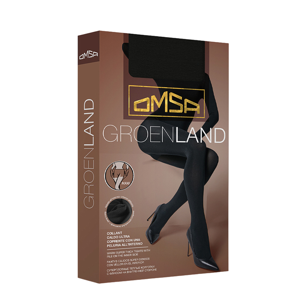 OMSA Колготки Nero 6(XXL) / GROENLAND, фото 1