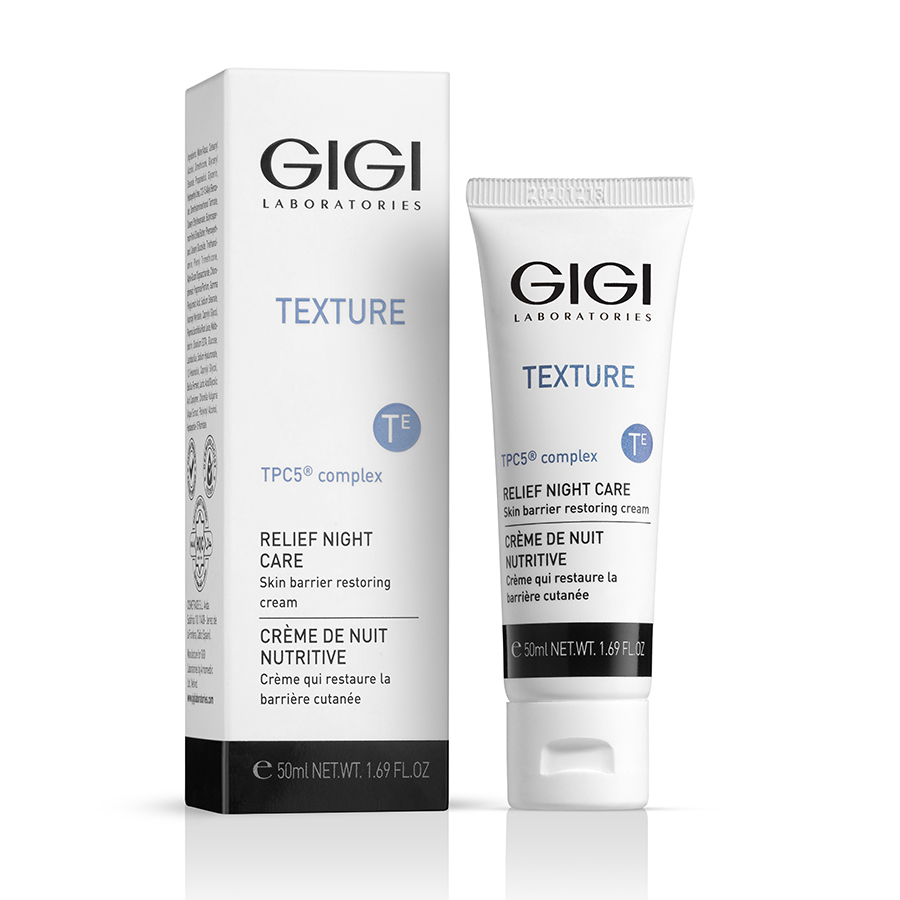 GIGI Крем ночной восстанавливающий / Texture Relief Night Cream 50 мл, фото 2