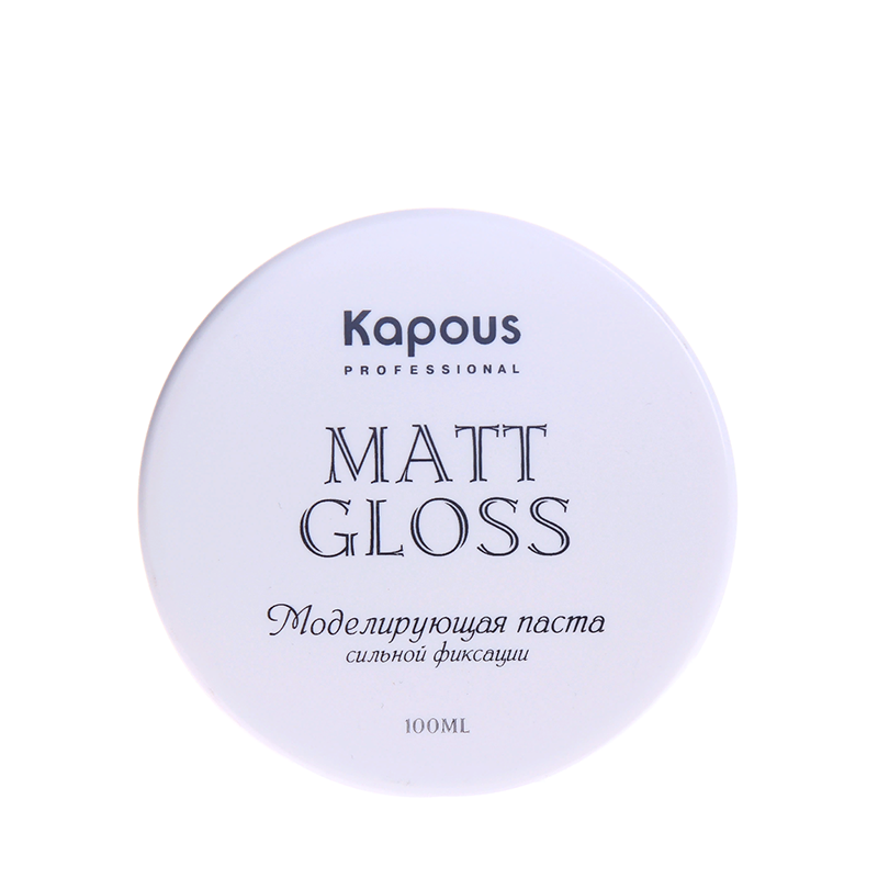 KAPOUS Паста моделирующая сильной фиксации для волос / Matte gloss 100 мл, фото 2