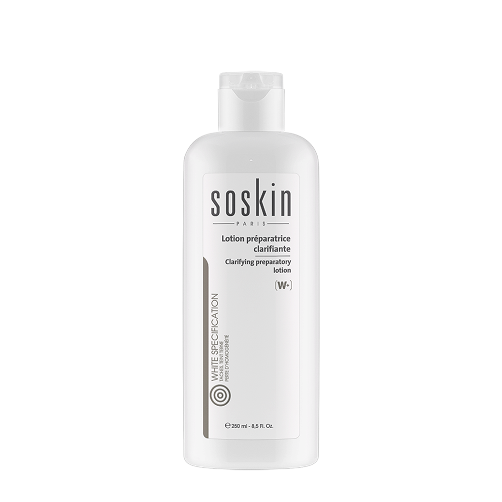 SOSKIN Лосьон для ровного цвета и сияния / W+ Clarifying  preparatory lotion 250 мл, фото 1