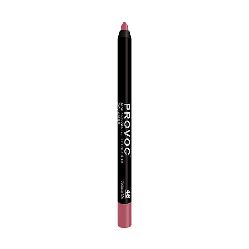 PROVOC Подводка гелевая в карандаше для губ, 46 бежево-малиновый / Gel Lip Liner Seduce me, фото 1