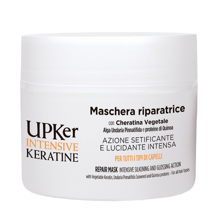 GUAM Маска восстанавливающая с кератином для гладкости волос / NEW UPKer 200 мл, фото 1