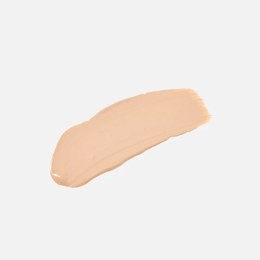 MAKE UP FACTORY Крем тональный матовый для нормальной и жирной кожи, 08 сатиновая кожа / Oil-free Foundation 20 мл, фото 3