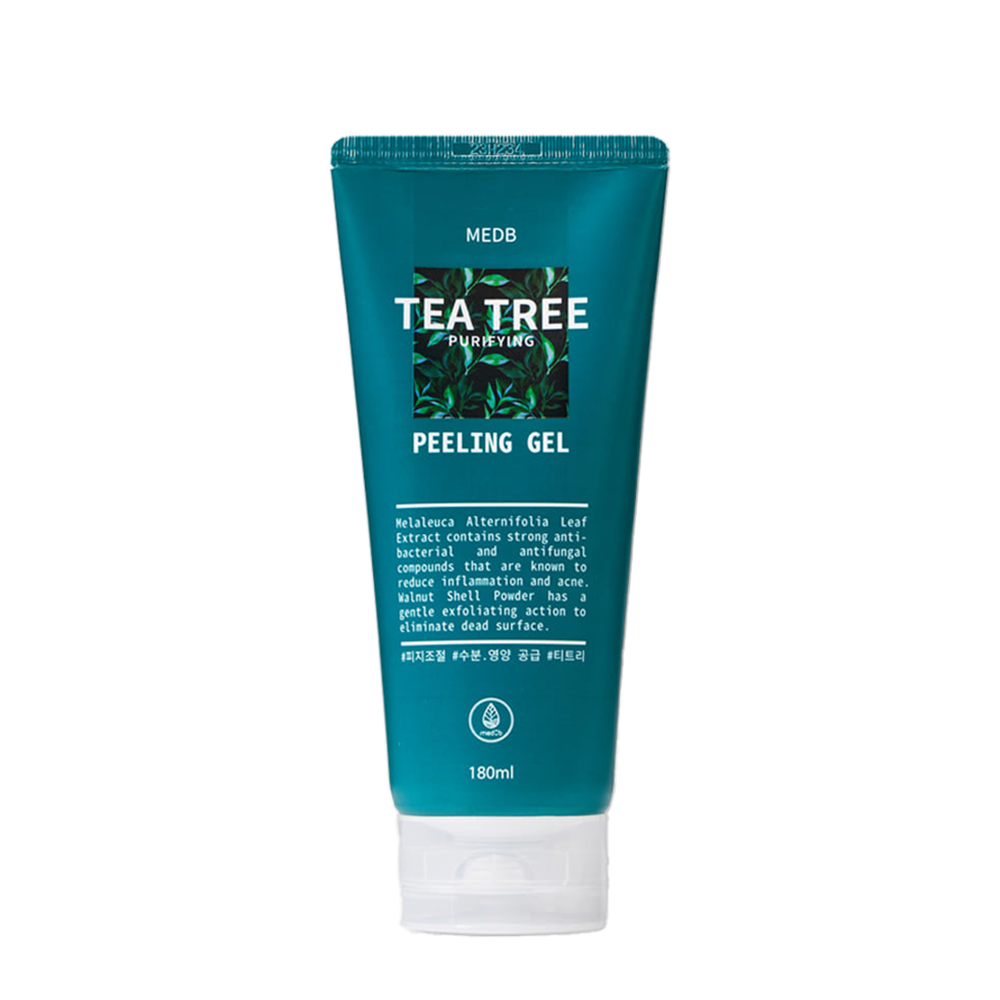 MED:B Гель-скатка с экстрактом чайного дерева / Med B Tea Tree Purifying Peeling Gel 180 мл, фото 1