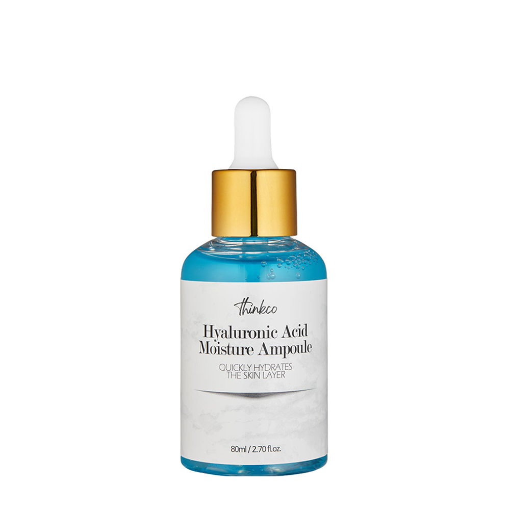 THINKCO Сыворотка увлажняющая с гиалуроновой кислотой / Thinkco Hyaluronic Acid Moisture Ampoule 80 мл, фото 1