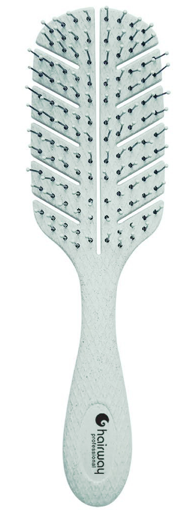 HAIRWAY Щетка ECO Corn массажная, мятная 10 рядов 17 см, фото 1