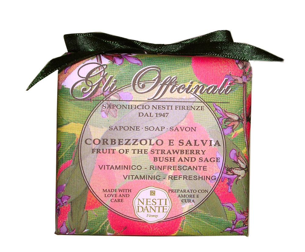 NESTI DANTE Мыло Клубника и шалфей / Gli Officinali 200 г, фото 1