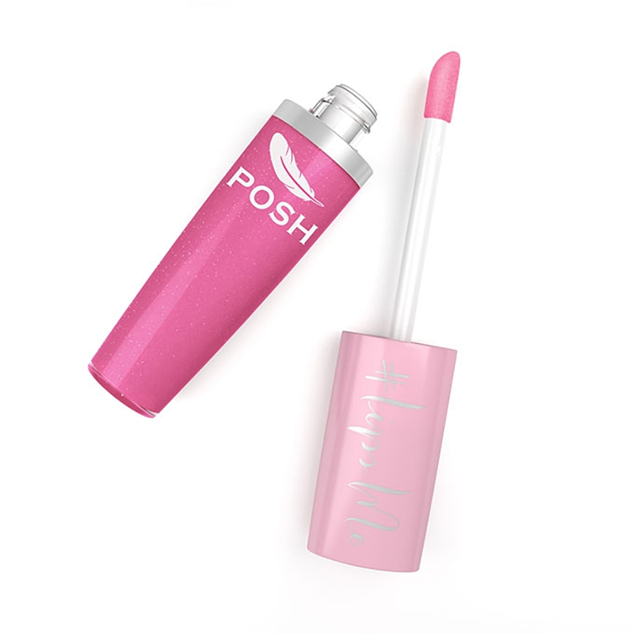POSH Блеск для губ бриллиантовый с мерцающим эффектом, № 5 розовая пантера 7 мл, фото 2