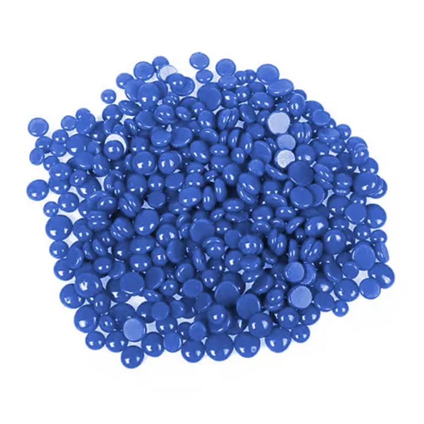 LILU Воск полимерный в гранулах в пакете, полупрозрачный Mango / LILU 100 гр, фото 3