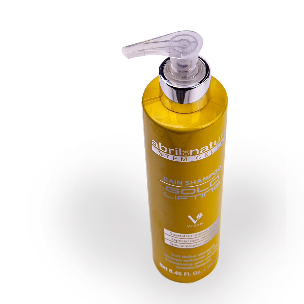 ABRIL ET NATURE Шампунь для вьющихся волос / Bain Shampoo Gold Lifting 250 мл, фото 4