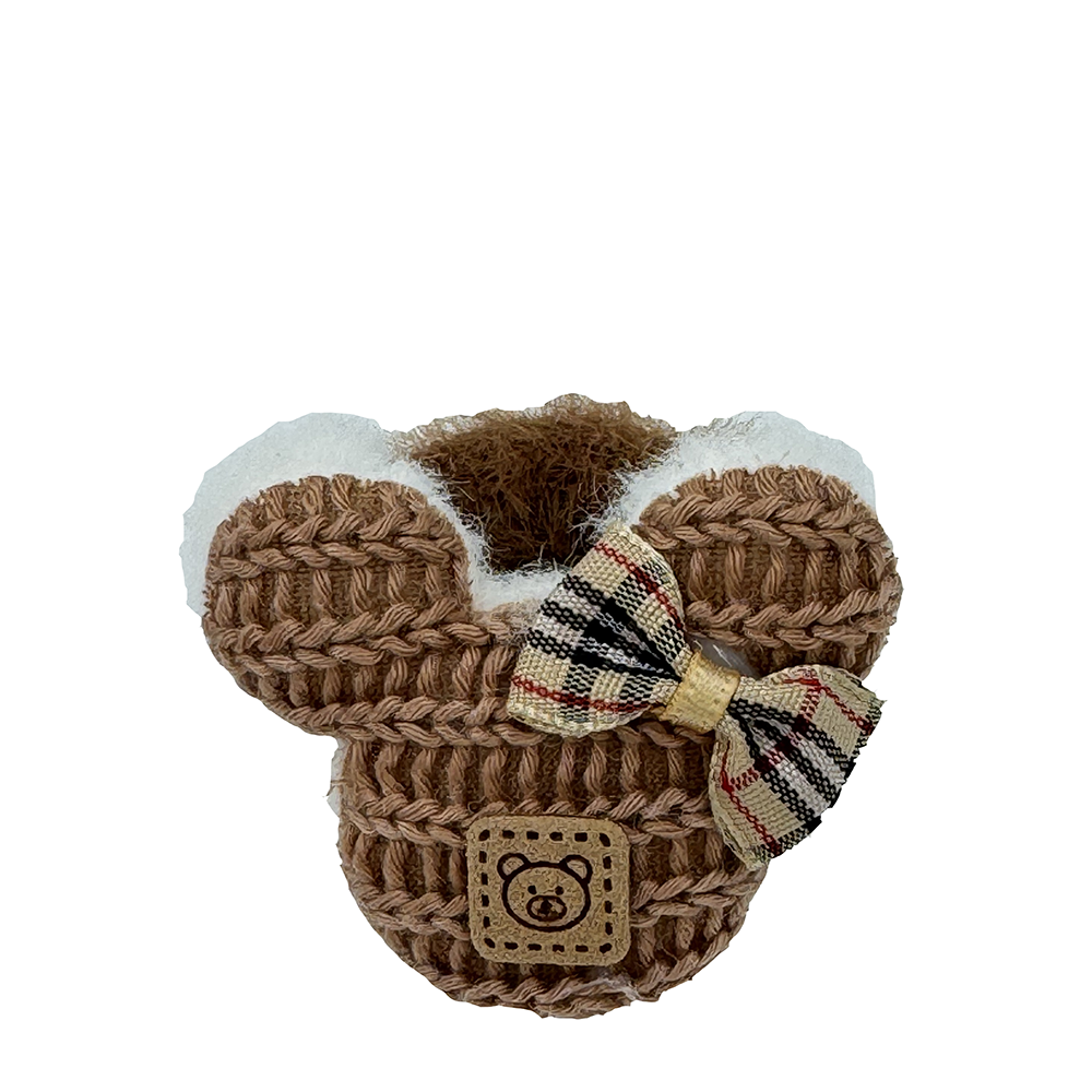 IWOU PROFESSIONAL Резинка для волос Мики коричневый 1шт, фото 1