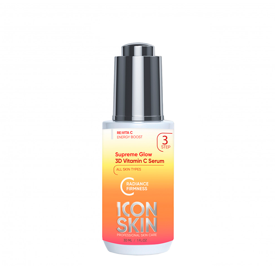ICON SKIN Сыворотка c 3D витамином С для лица / Re: Vita C Supreme Glow 30 мл, фото 4