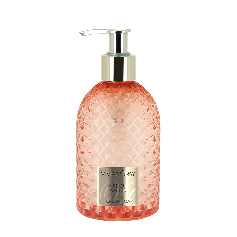 VIVIAN GRAY Крем-мыло, нероли и амбра / Cream Soap Gemstone Orange N&A 300 мл, фото 1