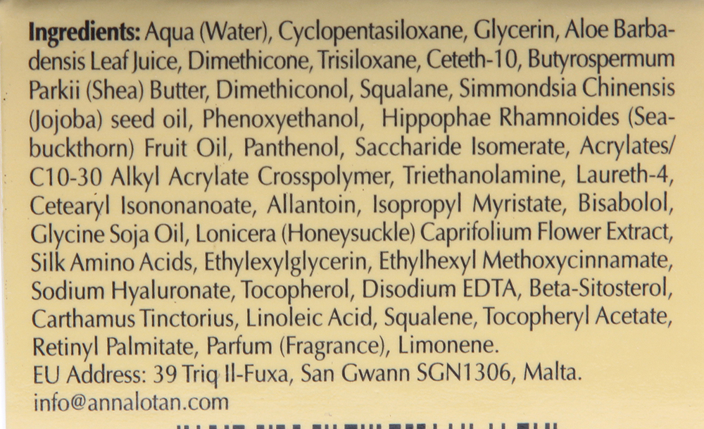 ANNA LOTAN Эмульсия для лица Золотой шелк / Golden Silk Facial Serum LIQUID GOLD 50 мл, фото 3