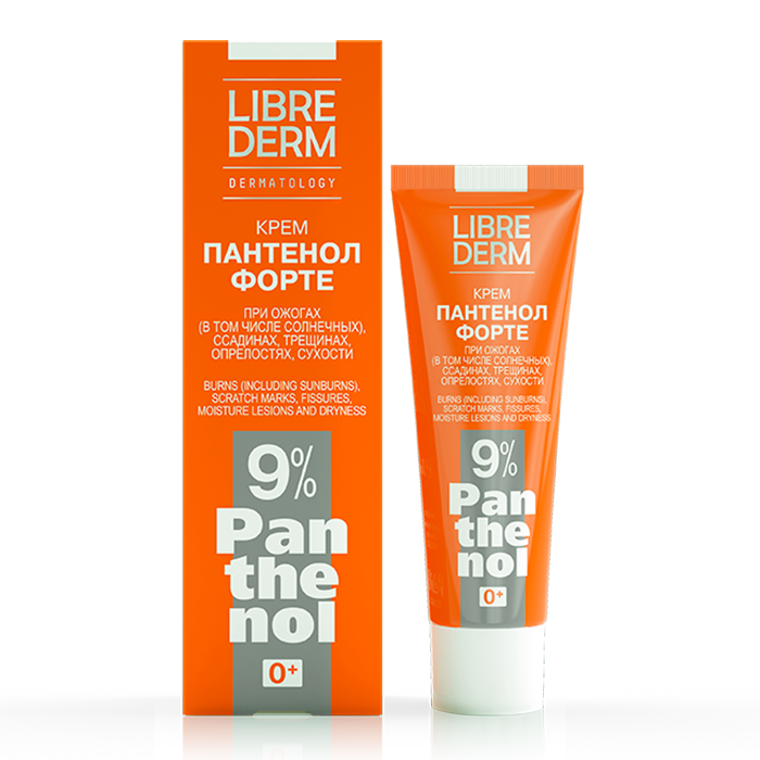 LIBREDERM Крем Пантенол форте 9 % / PANTHENOL 30 мл, фото 2