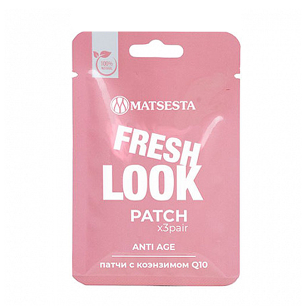 MATSESTA Патчи Anti-age, укрепляющий уход за кожей с коэнзимом Q10 / Matsesta 3 пары, фото 1