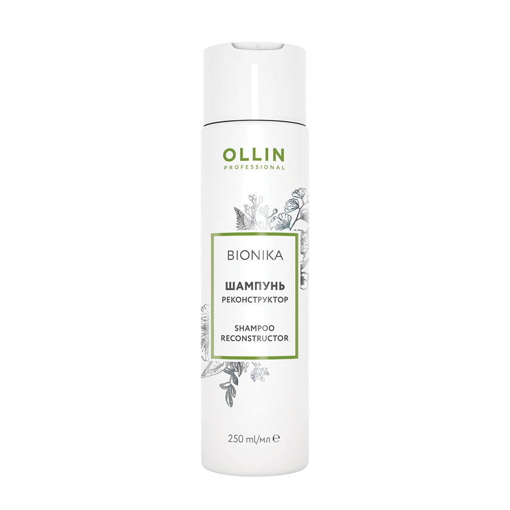 OLLIN PROFESSIONAL Шампунь реконструктор / Shampoo Reconstructor BioNika 250 мл, фото 1