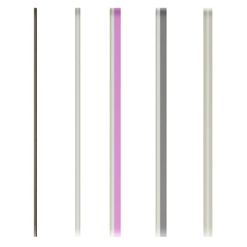 IQ BEAUTY Пилка тонкая для маникюра и педикюра на деревянной основе Phoenix 150/180 Prosalon Утонченный Феникс, фото 4