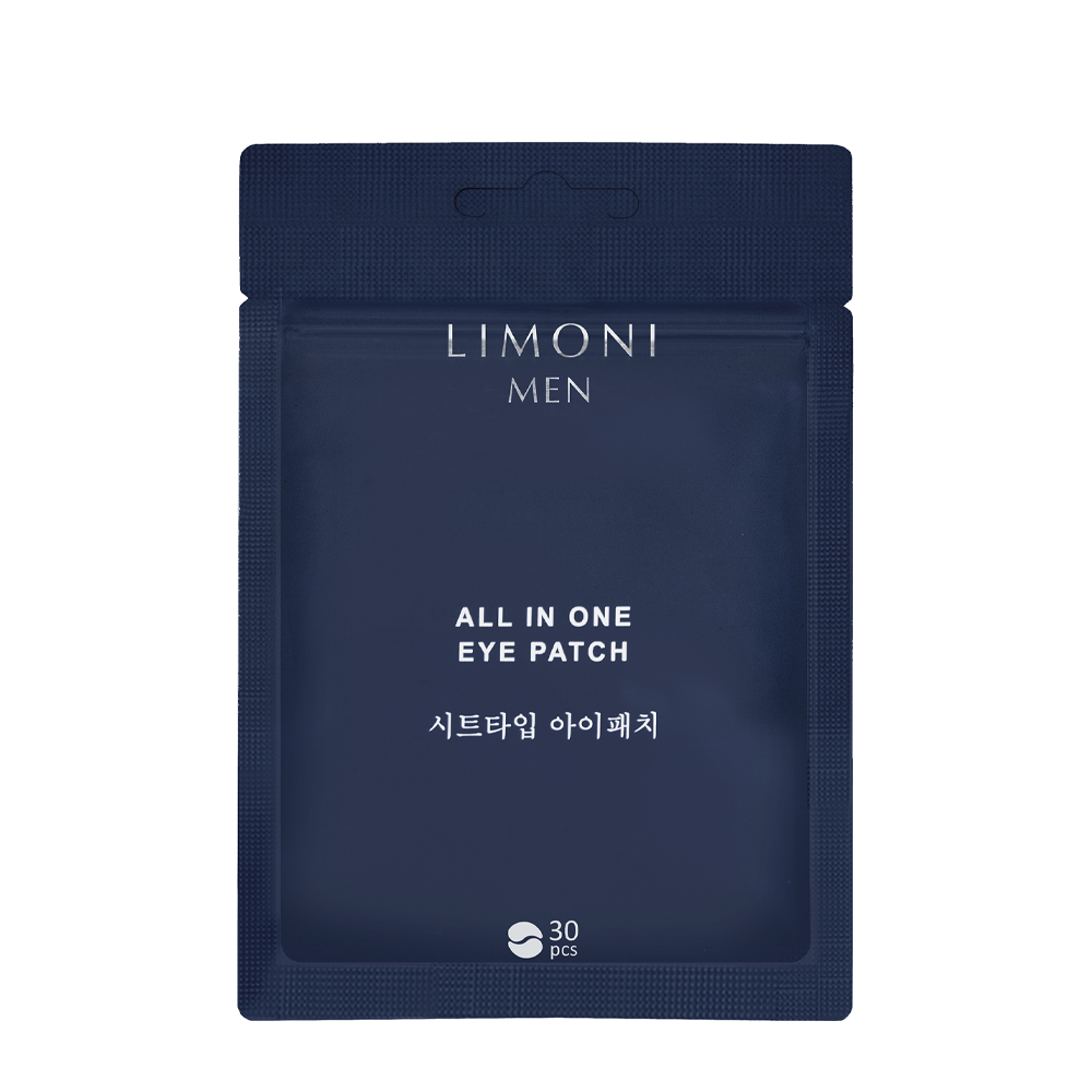 LIMONI Патчи антивозрастные для век / All In One Eye Patch Men 30 шт, фото 1