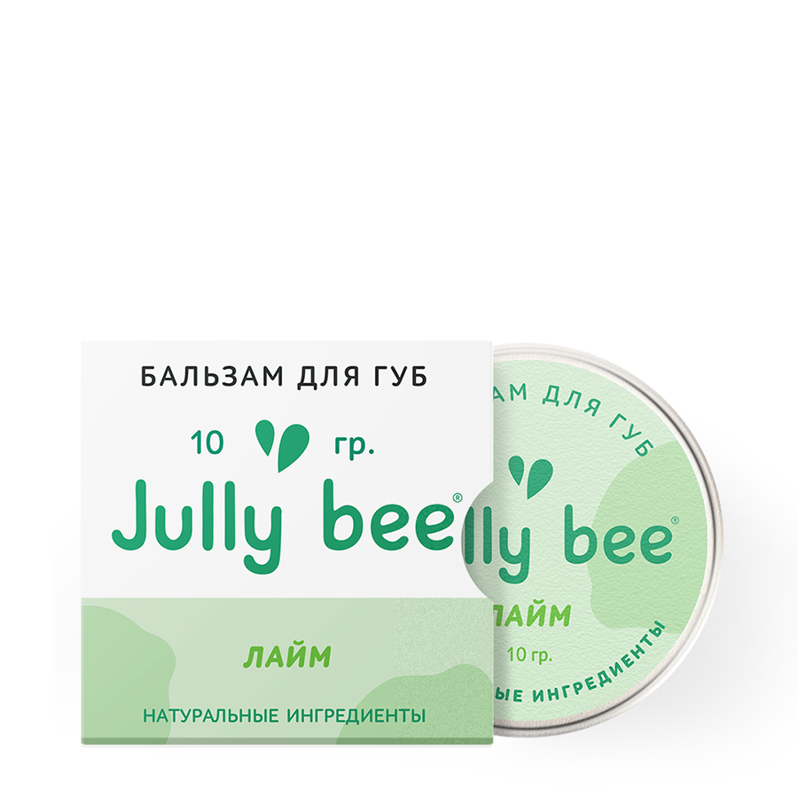 JULLY BEE Бальзам для губ, лайм / Jully Bee 10 мл, фото 2