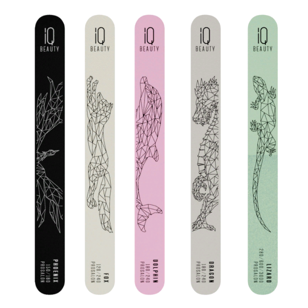 IQ BEAUTY Пилка-полировщик для безупречного блеска и ухоженных ногтей Lizard 280.600/3000 Prosalon Сияющая Ящерица, фото 3