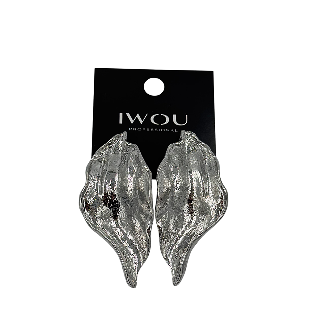 IWOU PROFESSIONAL Серьги Крылья ангела серебро, фото 1