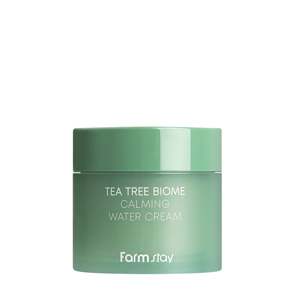 FARMSTAY Крем увлажняющий для лица с чайным деревом / Tea Tree Biome Calming Water Cream 80  мл, фото 1